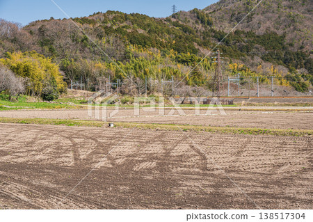 滋賀郡近江八幡市安土町的鄉村景色 滋賀郡近江八幡市安土町的鄉村景色 138517304