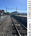 This is a view of the railway tracks from the platform of Wadō-Kuroya Station on the Chichibu Railway, a railway line in Chichibu City, Saitama Prefecture. 138518323