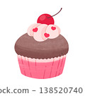 Cherry Chocolate Cupcakes 138520740