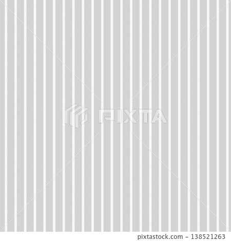 Minimalist Vertical Stripe Pattern For Fashion Textiles And Homeware Light Grey And White Modern Style Simple Design Neutral Color Palette Clean Aesthetic 138521263