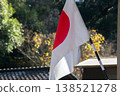 Japanese flag at festival 138521278