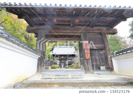 大和國，“高取城”，兒島寺門（從高取城遷建的第二道門） 138523176