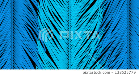 熱帶蘇鐵美麗、自然的葉子。 138523779