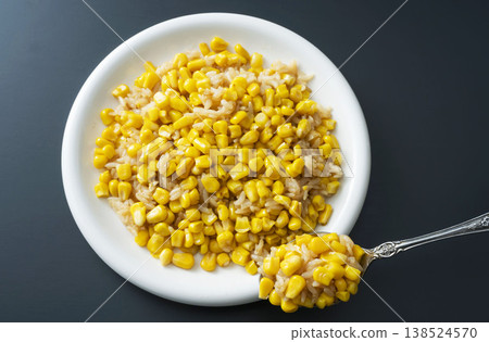 奶油玉米炒飯 奶油玉米炒飯 138524570
