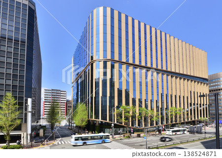 Completed: Hakata Connected, Nishinippon City Bank New Head Office, Hakata Station Front Redevelopment Building Completed: Hakata Connected, Nishinippon City Bank New Head Office, Hakata Station Front Redevelopment Building 138524871