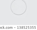 Abstract simple circular shape Petri dish creating clean geometric background 138525355