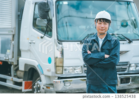 中年卡車司機 中年卡車司機 138525438