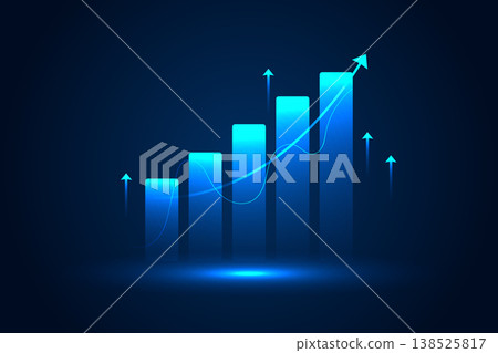 Financial Analytics Success Concept 138525817