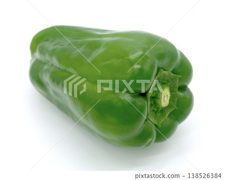 Bell pepper material, white background Bell pepper material, white background 138526384