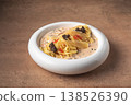 Pasta with creamy sauce truffle and parmesan 138526390