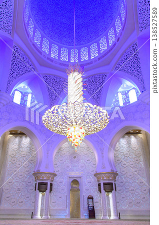 The very beautiful interior of the Sheikh Zayed Grand Mosque in Abu Dhabi The very beautiful interior of the Sheikh Zayed Grand Mosque in Abu Dhabi 138527589