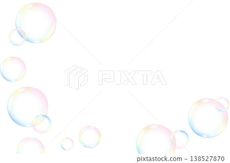 肥皂泡背景 肥皂泡背景 138527870