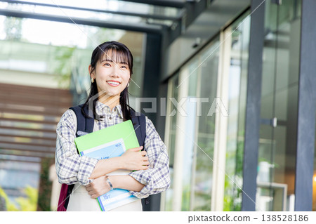 Female college student 138528186