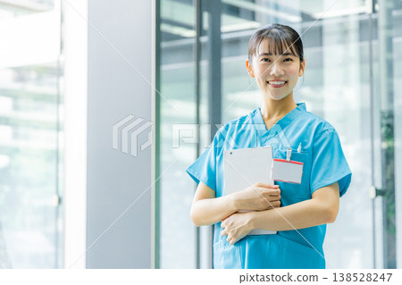 A young nurse A young nurse 138528247