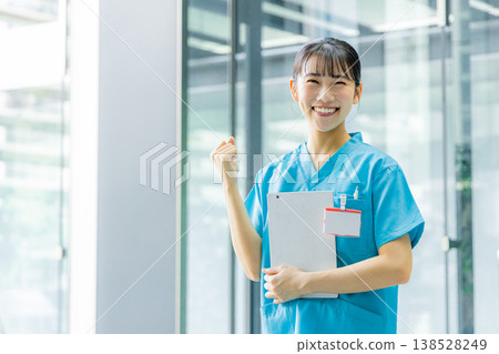 A young nurse A young nurse 138528249