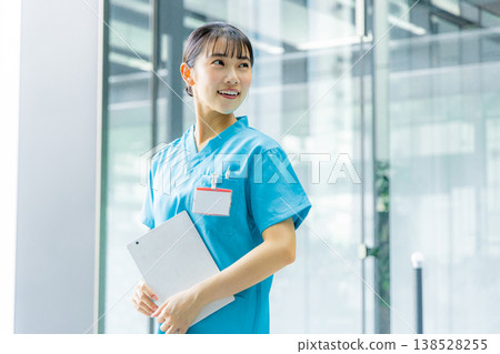 A young nurse A young nurse 138528255
