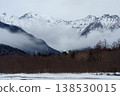 [Kamikochi] The Hotaka mountain range as seen from Kamikochi in winter_03 138530015