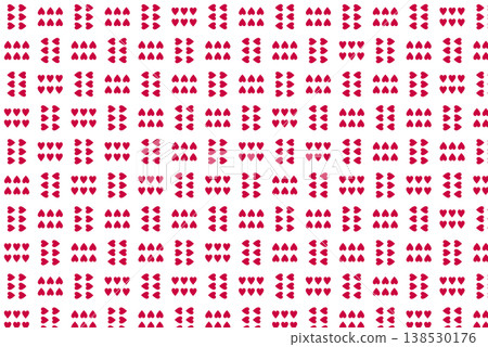 Pattern background: Heart 138530176
