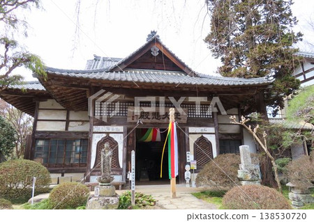 The main hall of Kikusui-ji Temple, the 33rd temple of the Chichibu Kannon Pilgrimage. The main hall of Kikusui-ji Temple, the 33rd temple of the Chichibu Kannon Pilgrimage. 138530720
