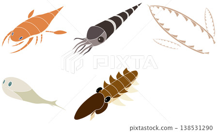 Ordovician organism material set 138531290