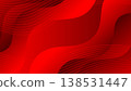 Abstract Red Wave Background with Dynamic Lines and Modern Fluid Design 138531447