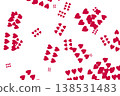 Pattern background: Heart pattern 138531483