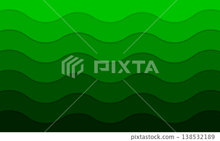 Vector abstract green wavy background Vector abstract green wavy background 138532189