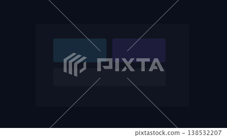 Premium abstract dark UI layout background with layered cards soft glowing panels modern minimal interface style for digital branding and presentation use 138532207
