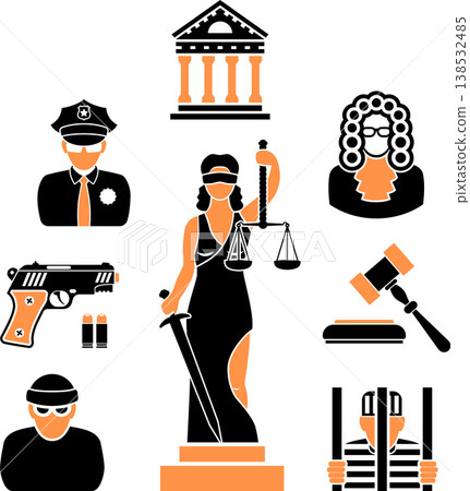 Lady Justice Concept Lady Justice Concept 138532485