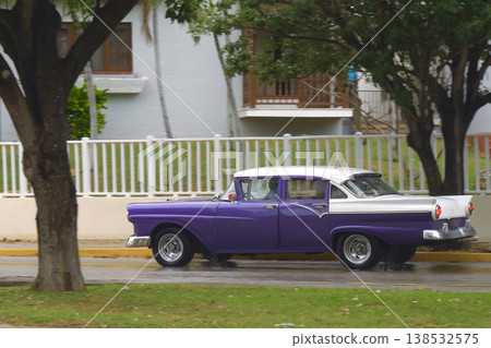 1957 Ford Fairlane 500. Old classic American car 138532575