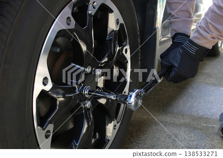 Checking the tightening using a torque wrench Checking the tightening using a torque wrench 138533271