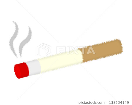 Cigarette illustration material 4 Cigarette illustration material 4 138534149