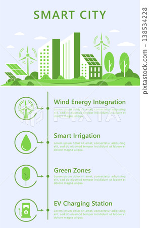 smart-city-eco-infographic-renewable-energy-ev-charging 138534228