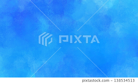 A background with blue watercolor paint bleeding. A background with blue watercolor paint bleeding. 138534513
