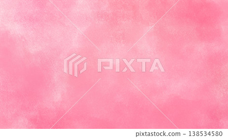 A gradient background with pink watercolor paints bleeding through. 138534580