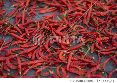 THAILAND SA KAEO FOOD RED CHILI THAILAND SA KAEO FOOD RED CHILI 138535984