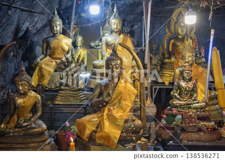 THAILAND SA KAEO WAT THAM KHAO CHAKAN CAVE 138536271