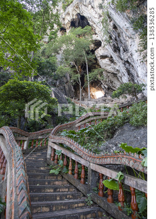 THAILAND SA KAEO WAT THAM KHAO CHAKAN CAVE 138536285