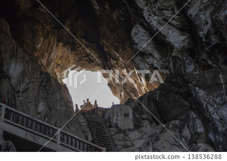THAILAND SA KAEO WAT THAM KHAO CHAKAN CAVE 138536288