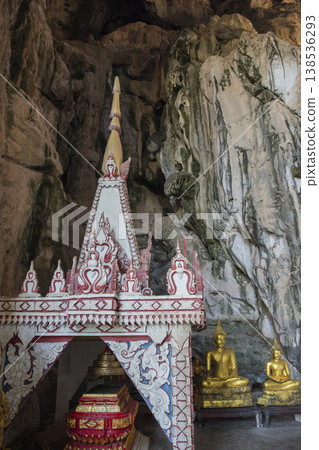 THAILAND SA KAEO WAT THAM KHAO CHAKAN CAVE 138536293