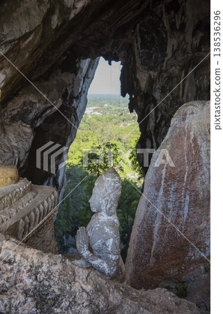 THAILAND SA KAEO WAT THAM KHAO CHAKAN CAVE 138536296
