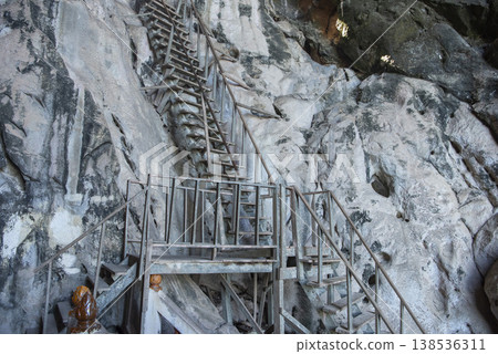 THAILAND SA KAEO WAT THAM KHAO CHAKAN CAVE 138536311