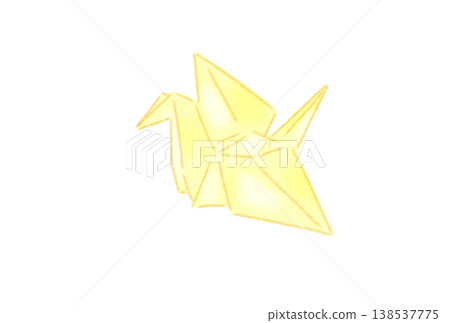 Colorful paper cranes 138537775