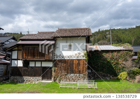日本岡山縣一座古老而美麗的建築 138538729