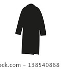 Vector hand drawn sketch doodle coat 138540868