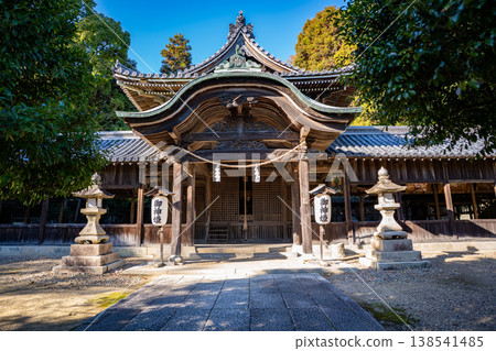 大宮神社（赤穗市）正殿一景 138541485