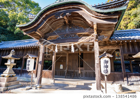 大宮神社(赤穗市)正殿一景 大宮神社(赤穗市)正殿一景 138541486