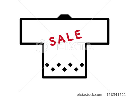 Happi sale image icon, simple pictogram Happi sale image icon, simple pictogram 138541521