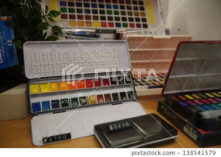 Water color paint Water color paint 138541579