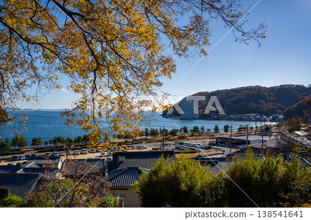 從佐佐木浦城遺址(赤穗市)眺望佐佐木灣 從佐佐木浦城遺址(赤穗市)眺望佐佐木灣 138541641